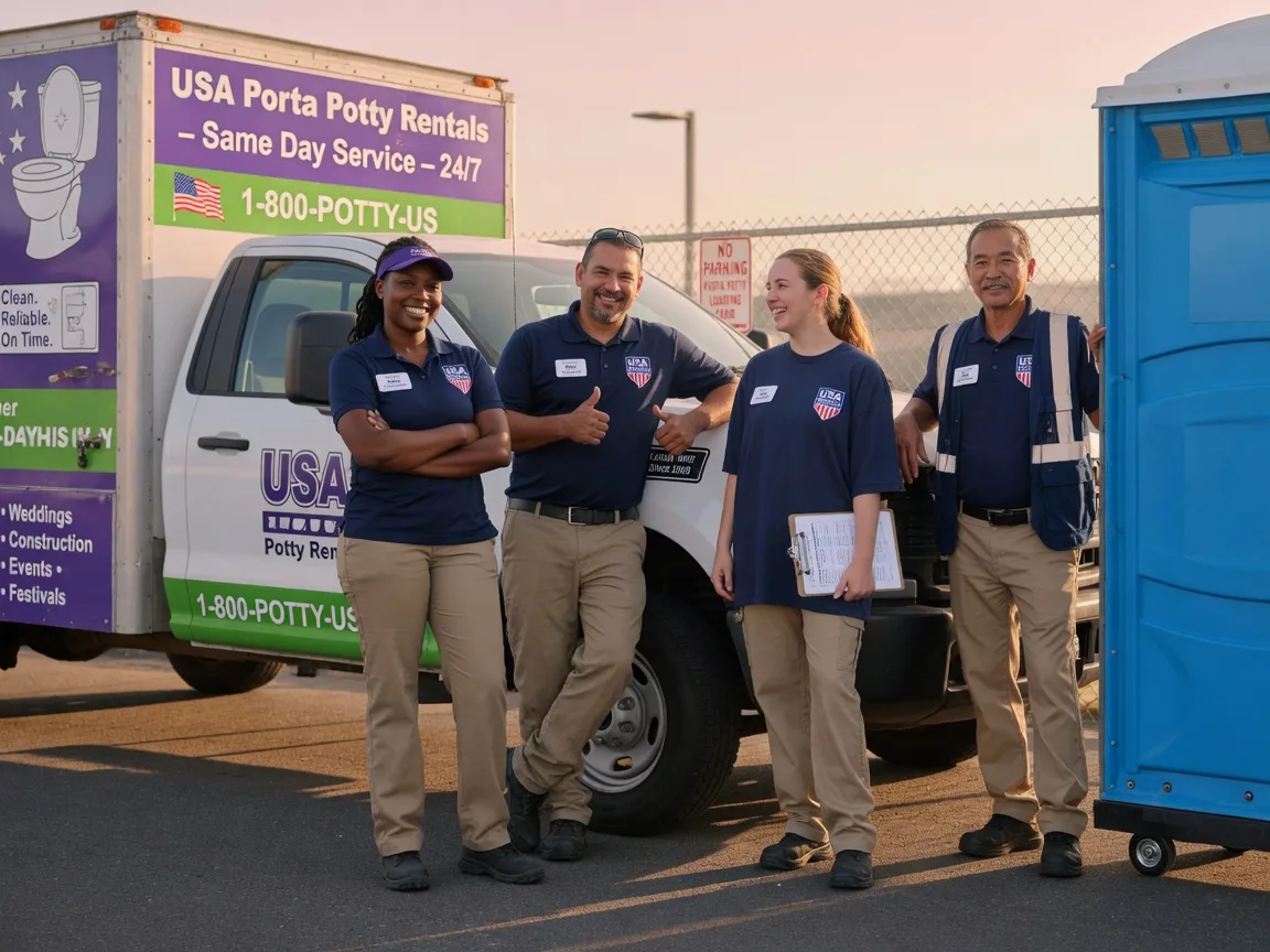 Porta Potty Rental company in Olmitz, KS