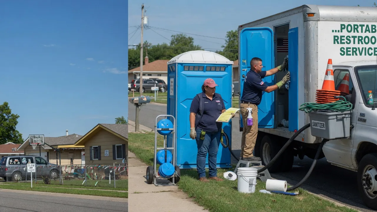 Portable Toilet Rental in Olmitz, KS near me